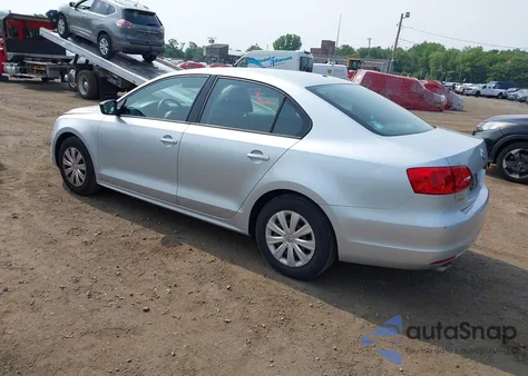 2013 Volkswagen Jetta 2.0L S из США, поврежденный, VIN 3VW2K7AJ2DM368232